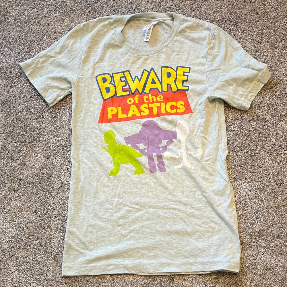 Disney Beware of the Plastics Graphic T-Shirt perfect for Disneyland